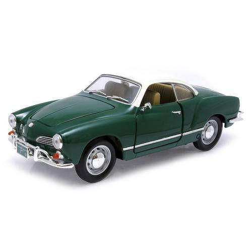 1966 Volkswagen Karmann-Ghia - Escala 1:18 - Yat Ming - Miniaturas